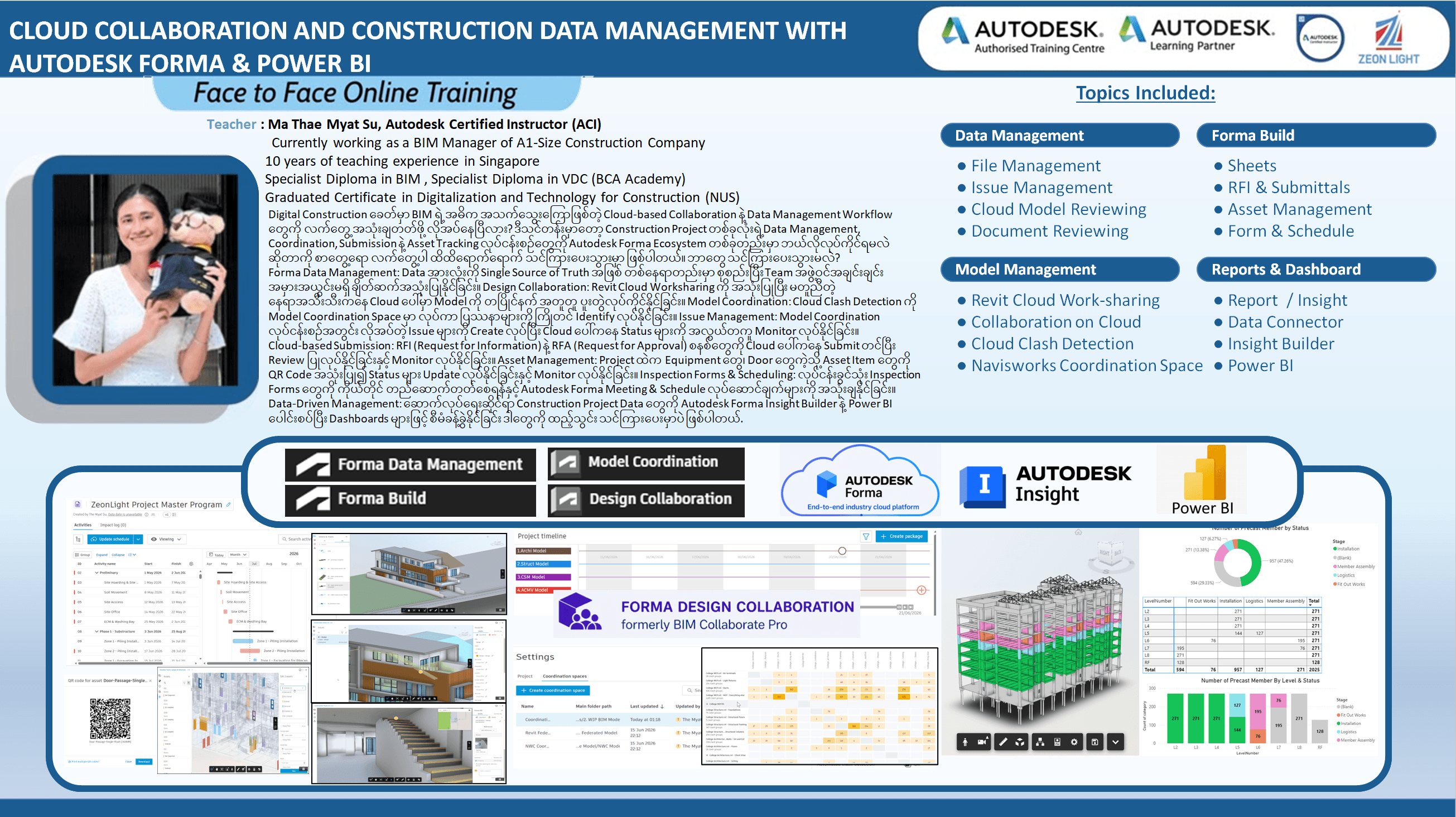 Cloud Collaboration and Construction Data Management with Autodesk Forma & Power BI